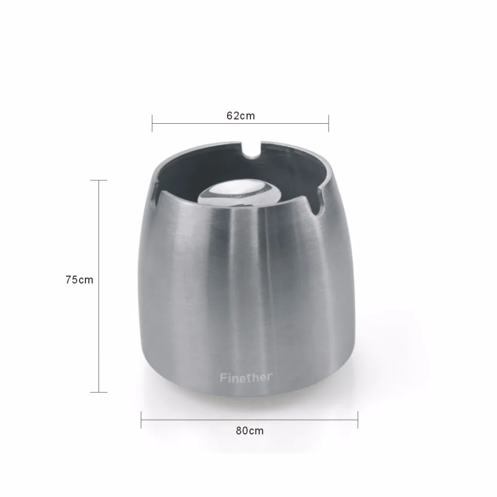 aliexpress : buy finether 3"/4" silver ash tray stainless aliexpress : buy finether 3"/4" silver ash tray stainless