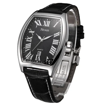 

Switzerland Luxury Brand Nesun Women's Watches Japan Quartz Watch Women Relogio Feminino Genuine Leather Wristwatches N8341-2