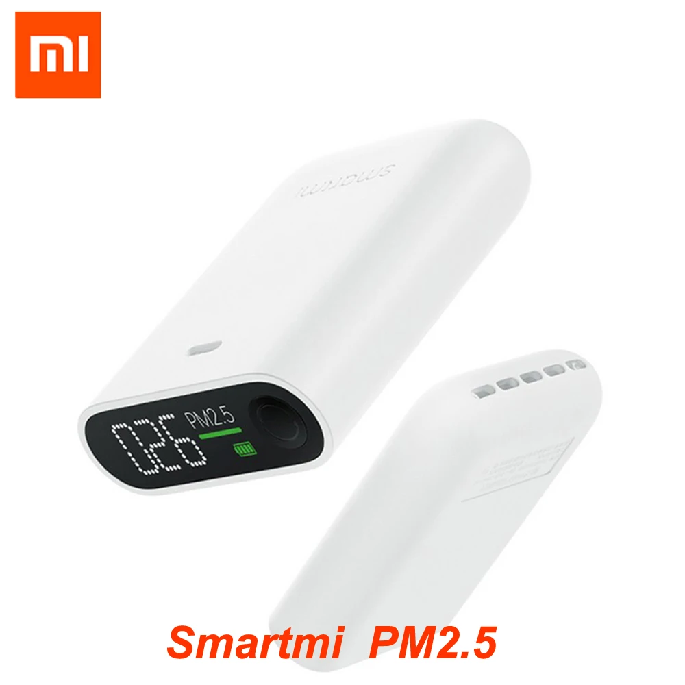  Xiaomi Smartmi PM2.5 Air Detector Portable PM 2.5 Mini Sensitive Mijia Air Quality Monitor For Home
