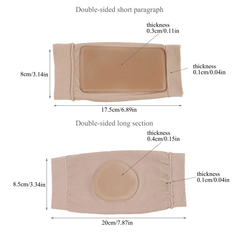 1 пара ахиллова сухожилия каблук протектор сжатия Мягкий рукав носки для бурсита, тендинита, нежность