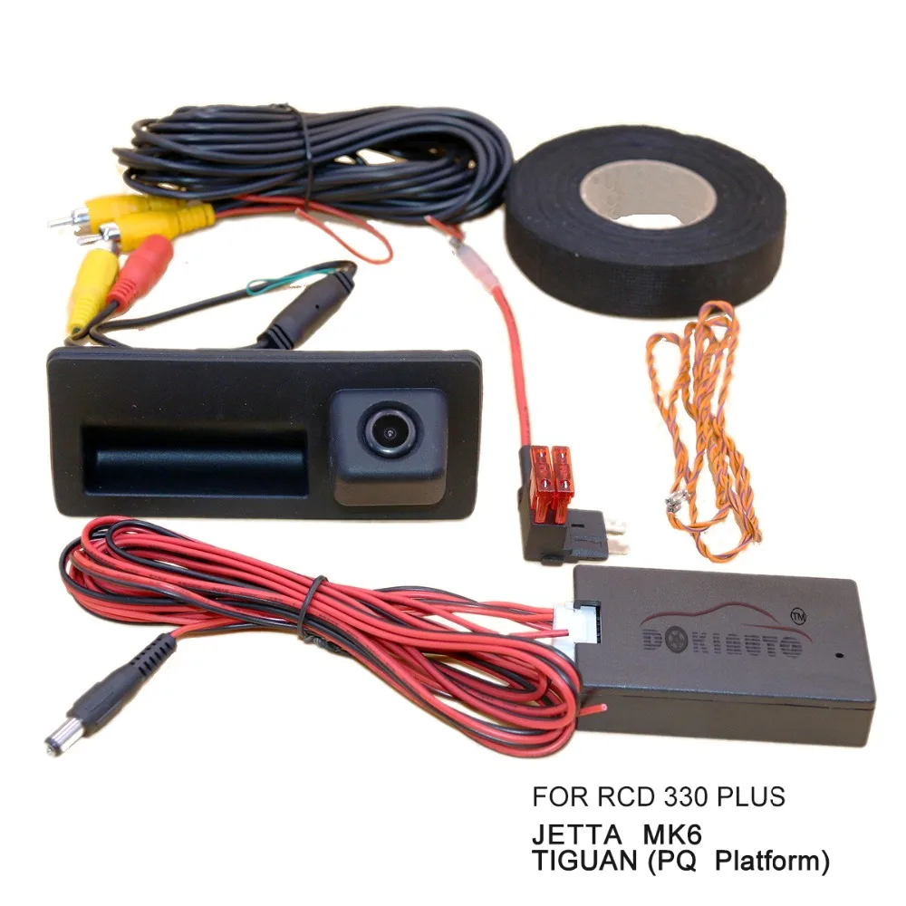 RCD330 Plus MIB радиоприемник Carplay AV ручка багажника задняя камера заднего вида для VW