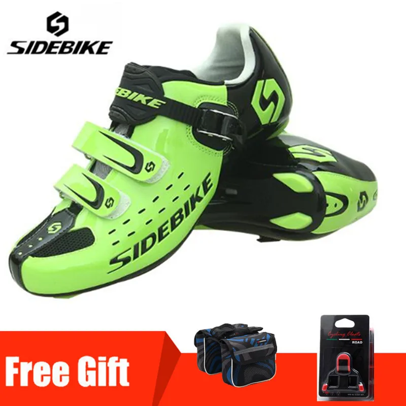 

Sidebike Road Cycling Shoes Men zapatillas hombre deportiva 2019 Pro Road Bike Shoes Nylon Athletic Self-locking Bicycle Shoes