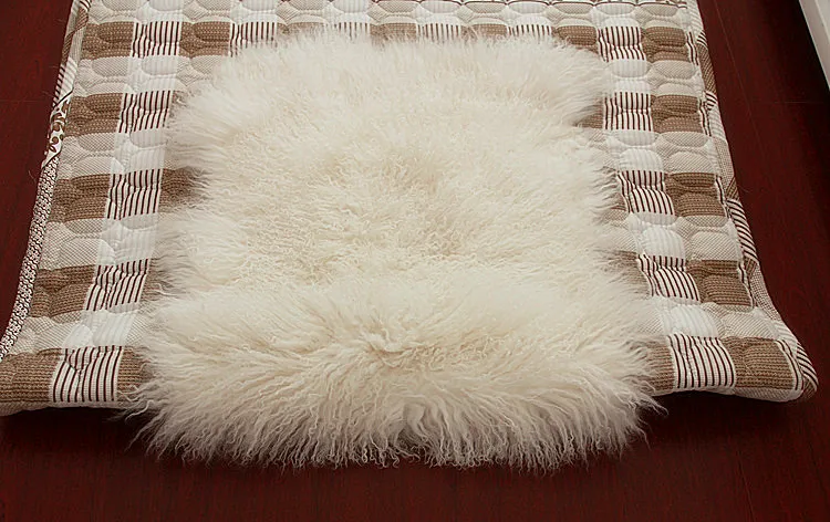 tibet sheep fur rug carpet mattress (7)