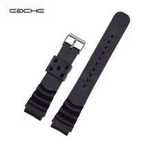 EACHE Noir 18mm 20mm 22mm Bande De Montre De Remplacement Fit Pour g-choc En Caoutchouc de Silicone Bracelets De Montre étanche Bracelet