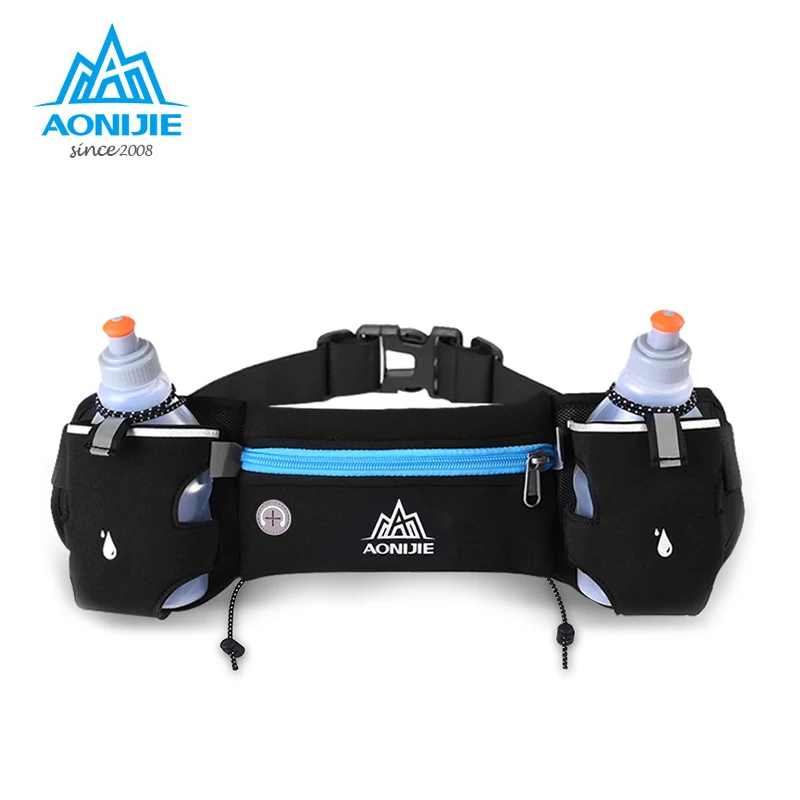 AONIJIE تشغيل الخصر حزمة الرياضة في الهواء الطلق سباق المشي رياضة اللياقة البدنية خفيفة الوزن الترطيب حزام المياه زجاجة الورك حقيبة AONIJIE تشغيل الخصر حزمة الرياضة في الهواء الطلق سباق المشي رياضة اللياقة البدنية خفيفة الوزن الترطيب حزام المياه زجاجة الورك حقيبة