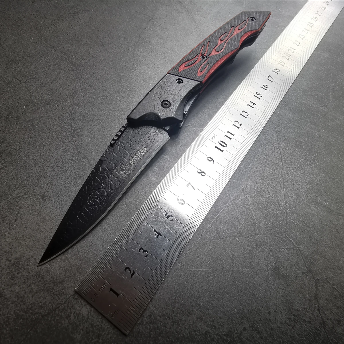 7,9 "ножи 55-56HRC складной Ножи 5Cr13 лезвие G10 ручка Тактические Ножи Camping выживания Охота Карманный Флиппер нож, инструмент для повседневного