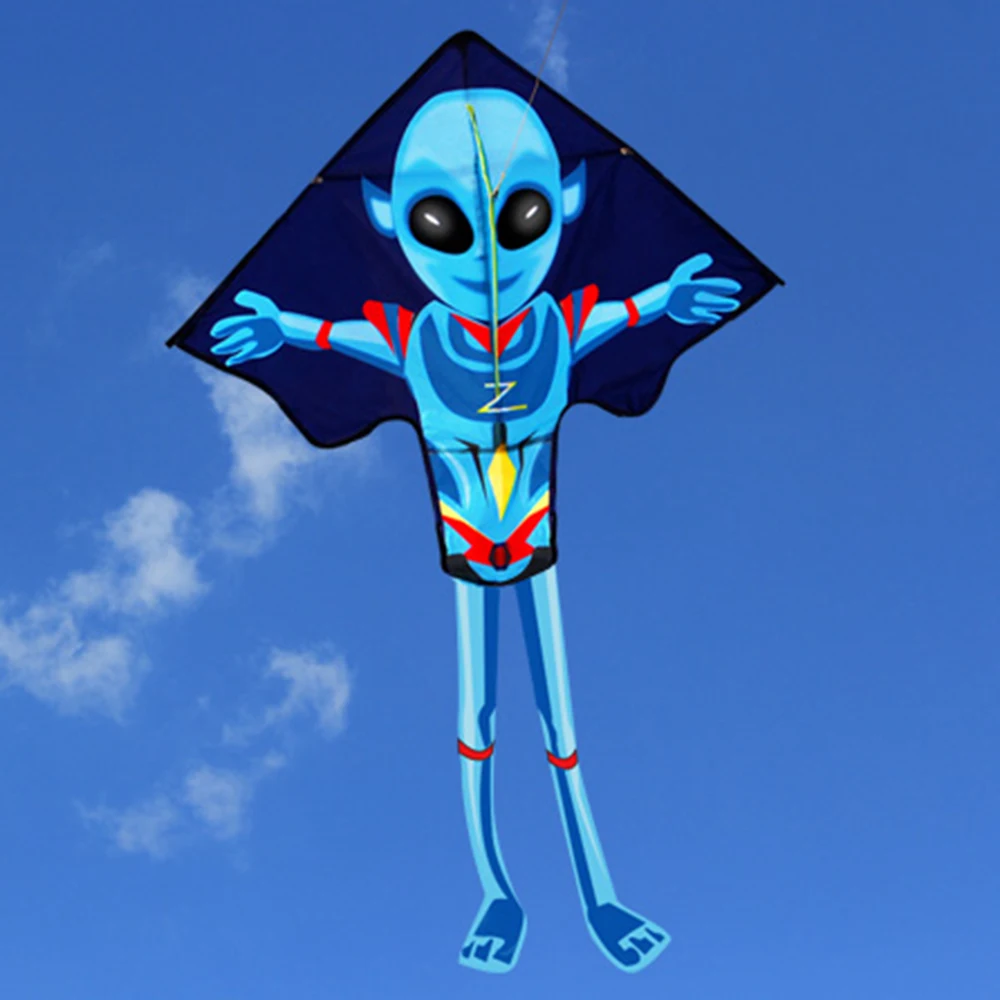

55Inch X 37Inch Alien Kite for Kids and Adults Large Easy Flying Kite with String and Handle For Children Kids High Quality