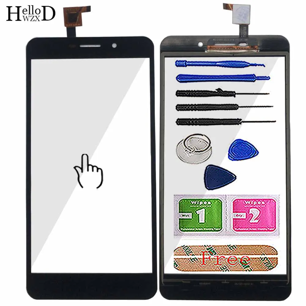 

5.5'' Touch Screen For THL T9 T9 Pro Touch Screen Digitizer Panel Repair Parts Touchscreen Front Glass Sensor Adhesive Wipes
