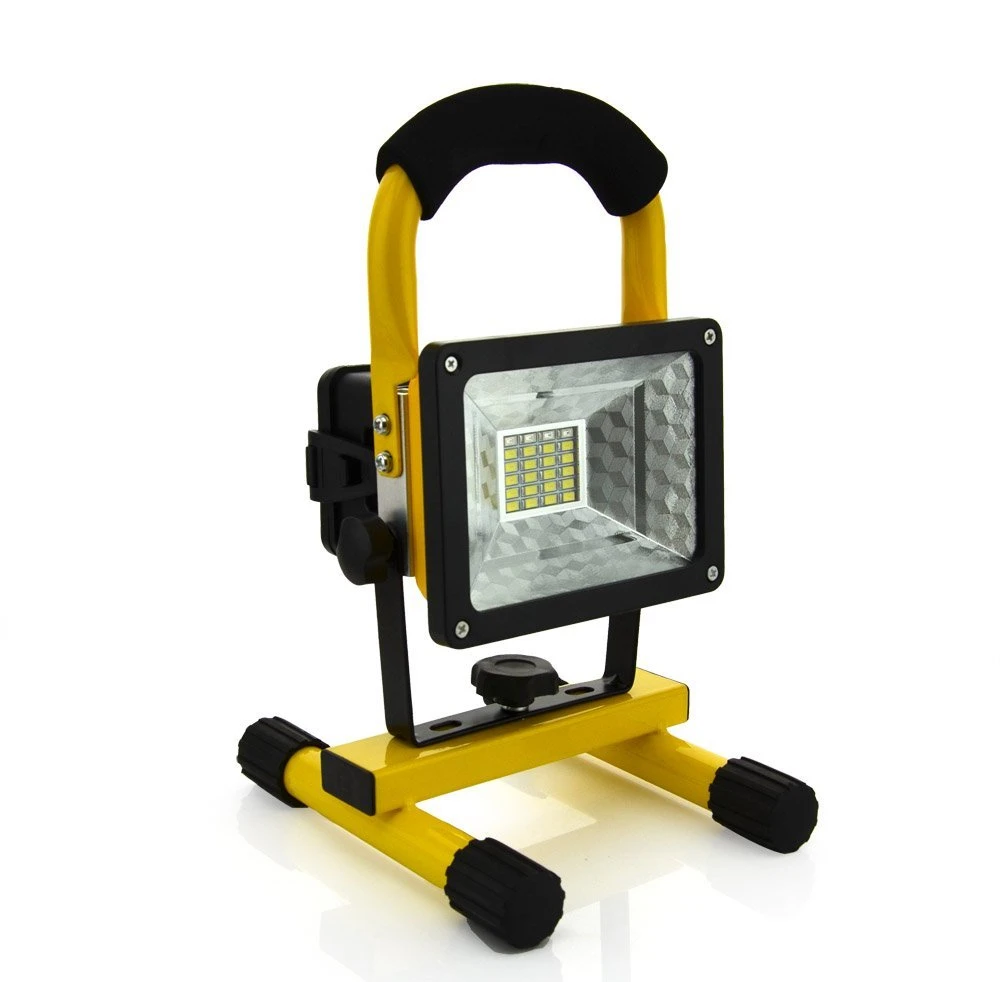 Rechargeable LED Flood Light 24 LED Floodlight Waterproof 220V/110V LED Spotlight Outdoor Emergency Work Lighting with Charger floodlight bunnings