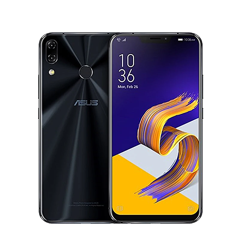 Смартфон ASUS Zenfone 5 ZE620KL 6," 19:9 FHD+ 4 Гб+ 64 Гб Qualcomm Snapdragon 636 3300 мАч аккумулятор Android мобильный телефон - Цвет: black