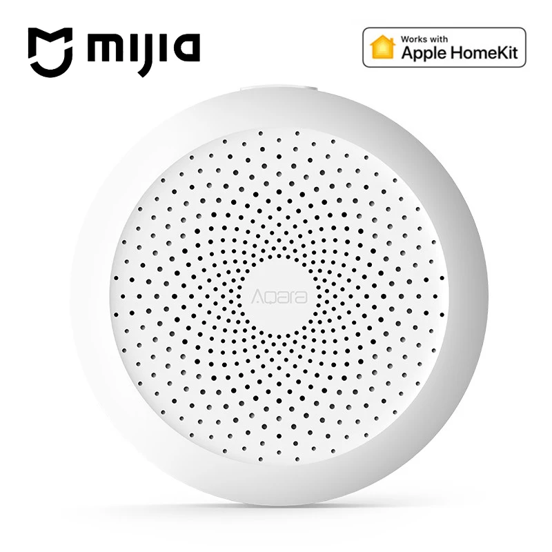 

Original Xiaomi Mijia Aqara Hub , Mi Gateways with RGB Led night light Smart work with For Apple Homekit and aqara smart App