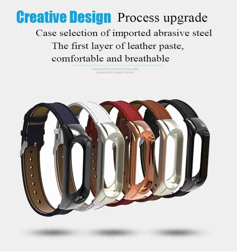 leather miband 3 strap 1