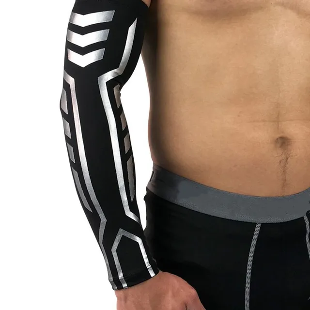 1 pc Sports Running Bike Cycling Elbow Arm Sleeves Cover Men Women Sun UV Protection Basketball Golf Compression Arm Warmer