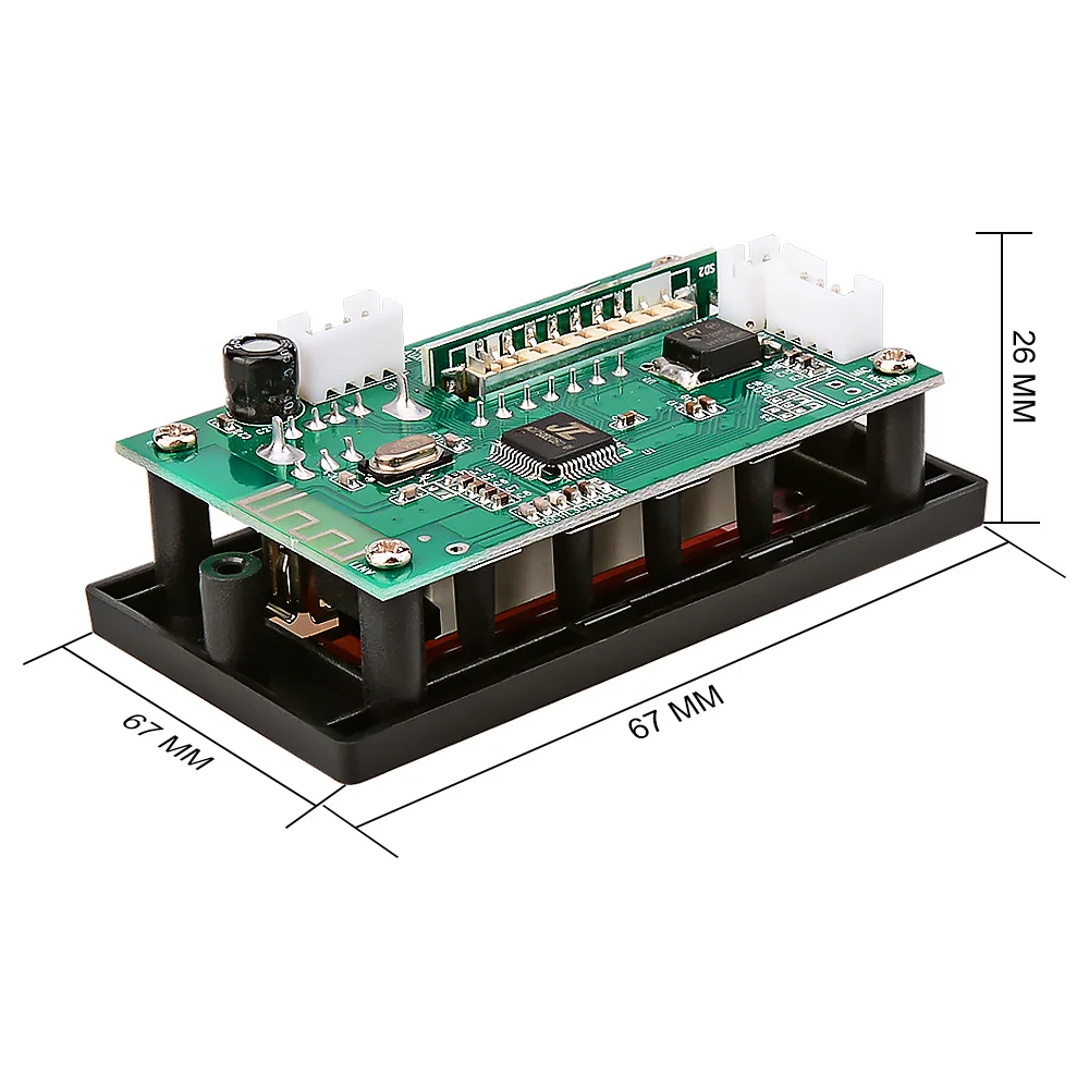 AIYIMA 12 в автомобильное аудио Bluetooth MP3 WMA USB SD FM AUX декодер плата модуль плеер с