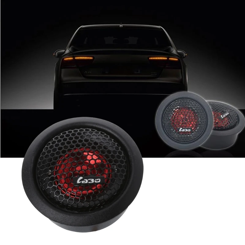 2 шт. 12 В 92дб 2500-20 кГц 120 Вт автомобильный купол аудиодинамик громкий динамик автомобильный стерео Высокочастотный динамик