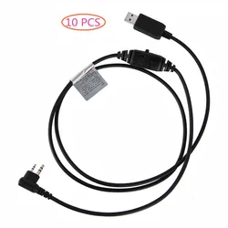 10 PCS USB Programming Program Cable Cord For Hytera TD500 TD510 TD520 TD530 TD560 TD580 Radio