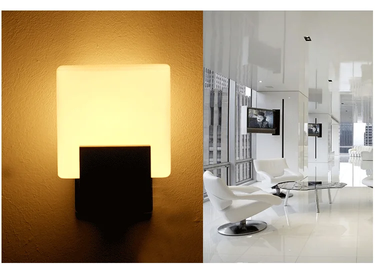 DE.SOUL Japan Style Modern Oak Wood Wall Lamps Cube Sugar Lampshade Bedroom Bedside Wall Light Home Wall Sconce 110-220V_09