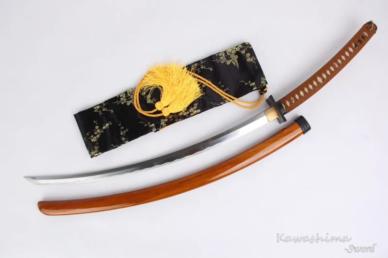 Afro Samurai Katana Handcrafted with 1045 Carbon Steel - Real Full Tang Sword for Sale - Odachi-Sharp Reproduction from Anime image 3