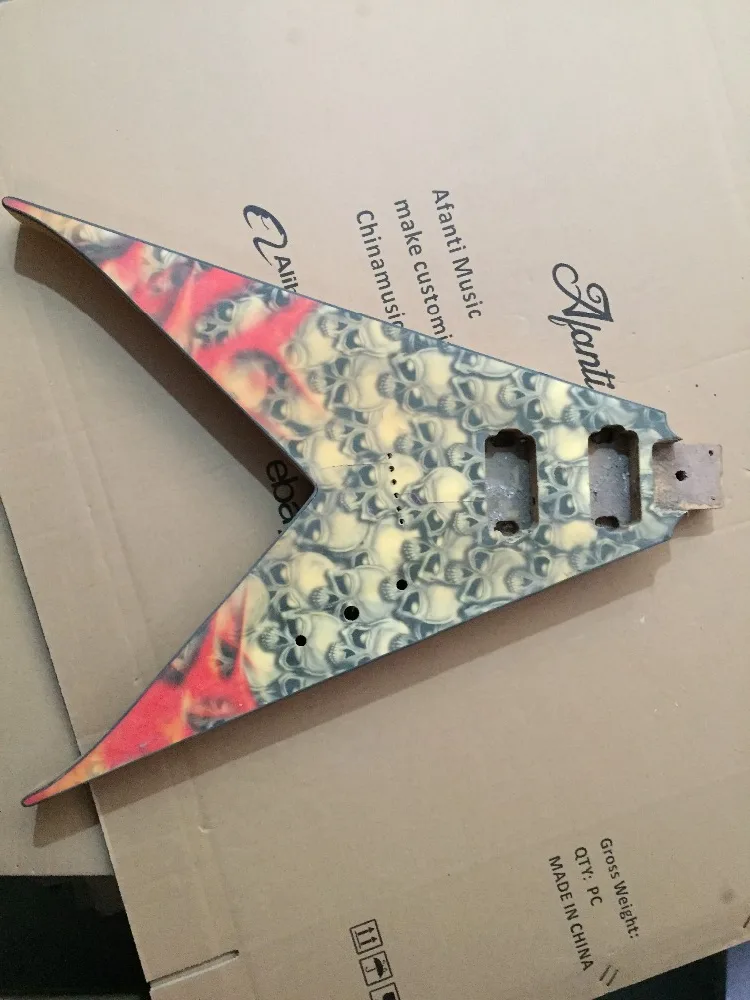 

Afanti Music Electric guitar/ DIY Electric guitar body (ADK-453)