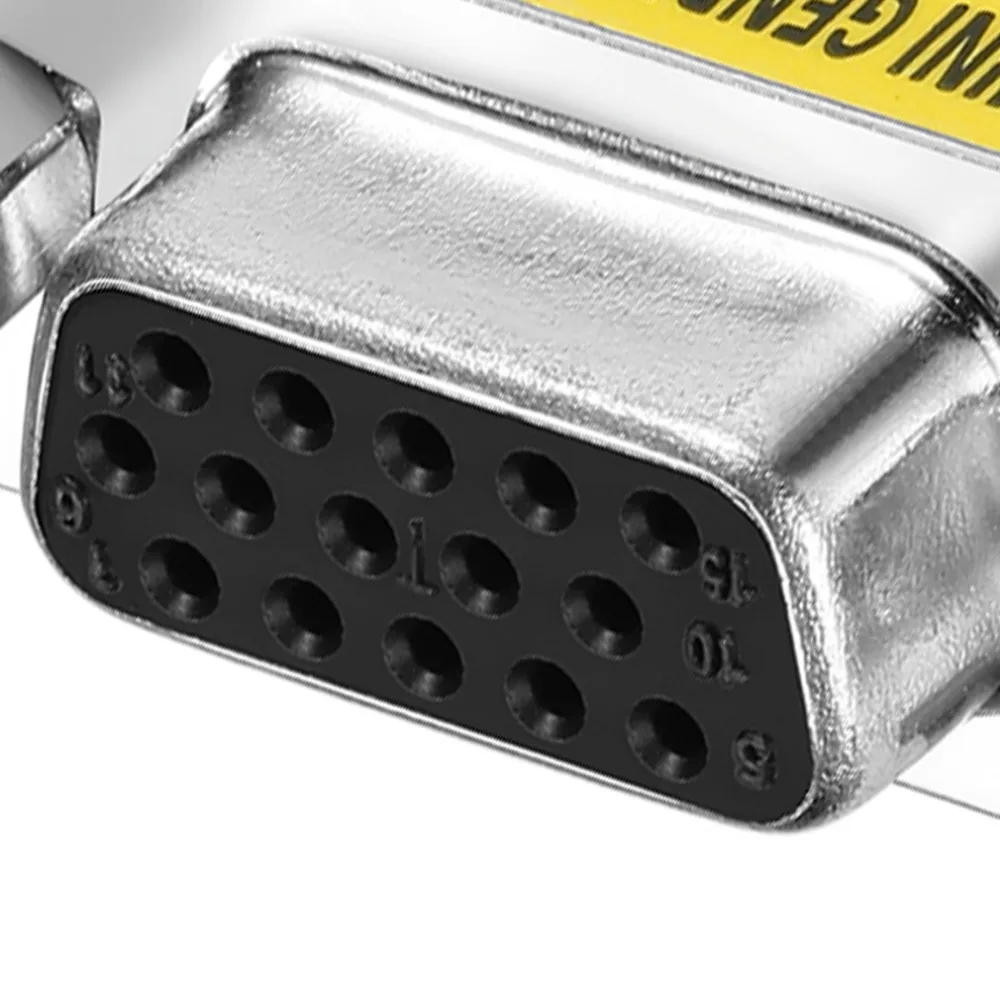 Computer Cables 2PCS Wholesale 1pc// 5pcs//10pcs New Female to Female VGA HD15 Pin Gender Changer Convertor Adapter in Stock Cable Length Other