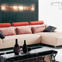 Светло-коричневый цветной матерчатый диван 0411-AF1305