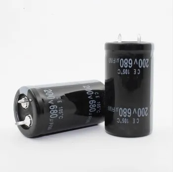 

680UF 200V Aluminum electrolytic capacitor 200V680UF 25*35mm new and original