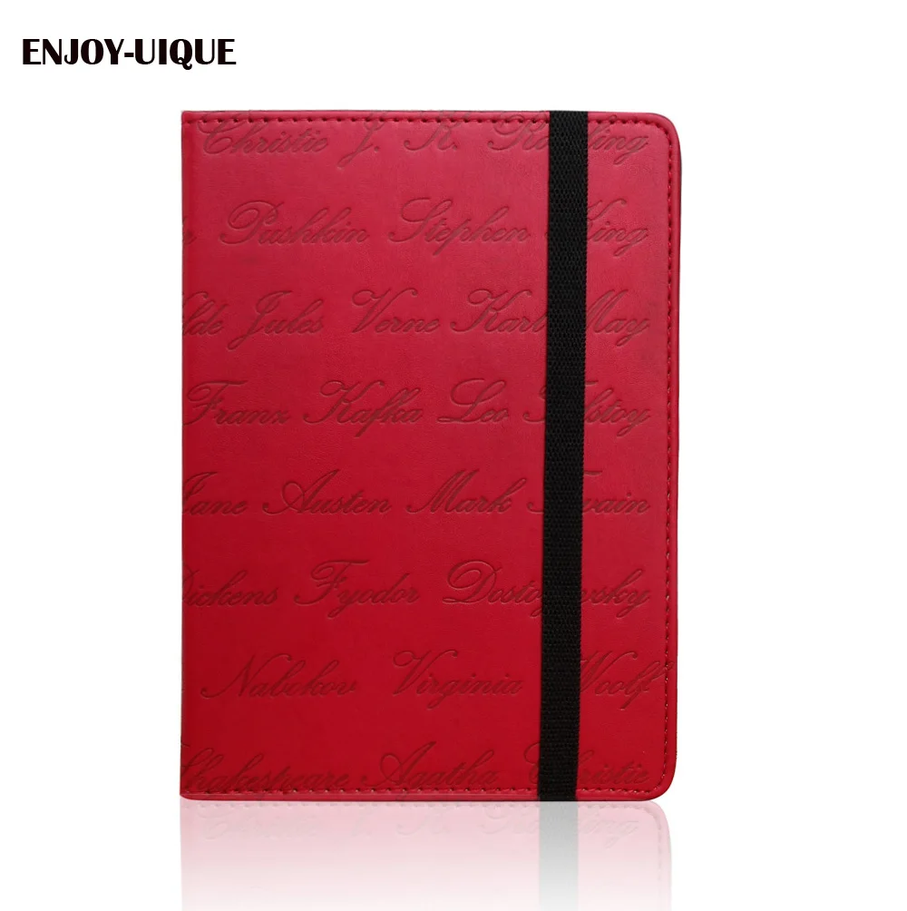 

ENJOY-UNIQUE Case For Onyx Boox Vasco da Gama Reader PU Leather Cover Case Protective Sleeve 6inch Ebook Universal Case