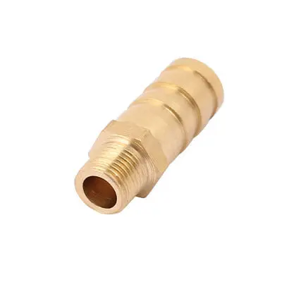 Brass 1/8BSP Male Thread to 12mm Hose Barb Straight Fitting Adapter Coupler | Обустройство дома