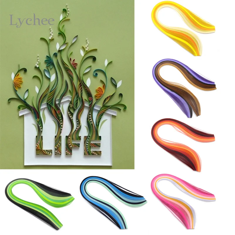

3mm New Arrival Colorful Paper Crafts Multicolor 120 Strips Quilling Paper Assorted Color Origami Paper Craft DIY Handmade
