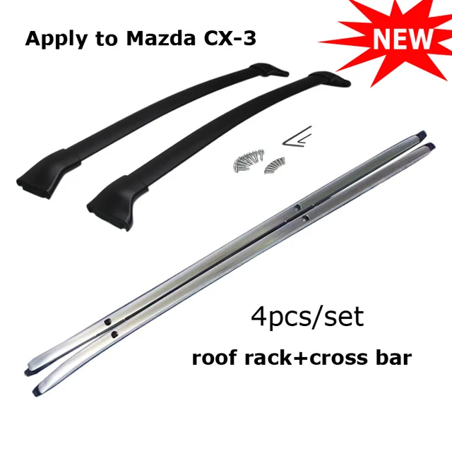 New arrival roof rail roof rack and cross bar for Mazda CX 3 2017 2018