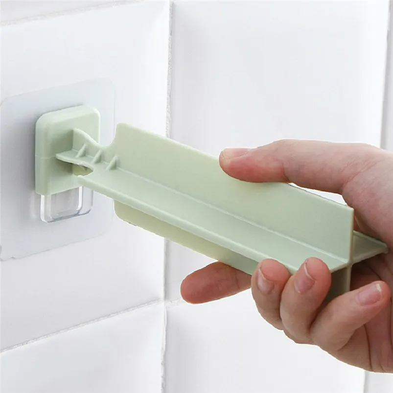 Punch-Free Plastic Paste Hanger Holder Wall Mount Hook Storage Rack Hooks Home Storage Organization 40FY277