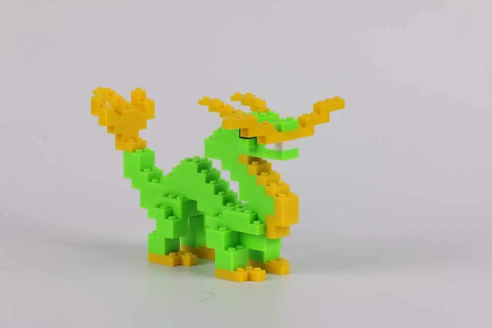 LONGDA радует высоким Совместимость Alpinia Oxyphylla Building Block игрушечный конструктор