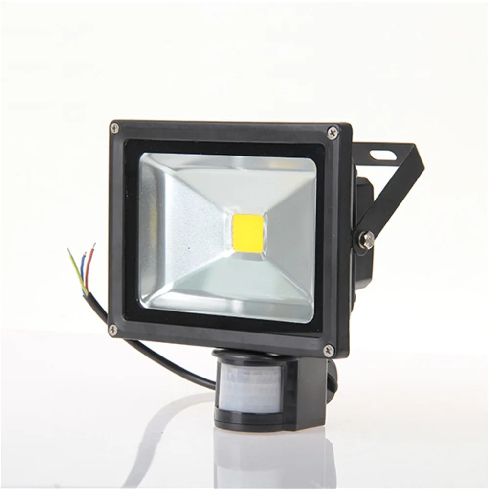 

20W LED Security Floodlight PIR Motion Sensor Grden Outside Flood Light IP65