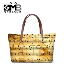 Dispalang дизайн 3D музыкальная нота узор женские сумки дамы торгового плеча сумки сумка кошелек сумки оптом