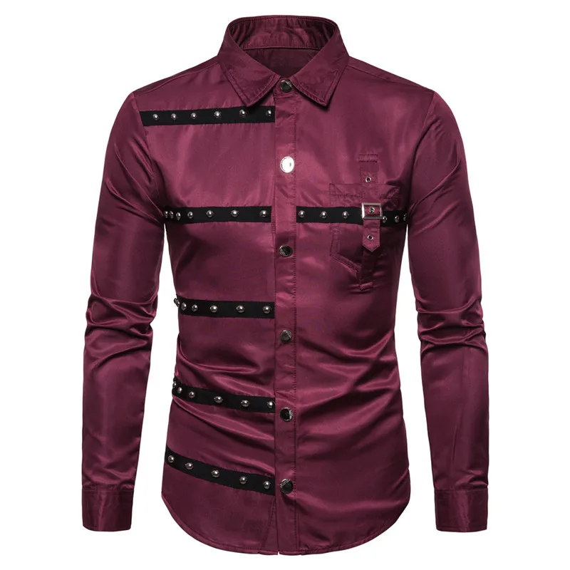 

2019 New Fashion England Style Long Sleeve Cargo Shirt Casual Epaulet Pocket Slim Fit Long Sleeve Mens Casual Shirt m-3xl