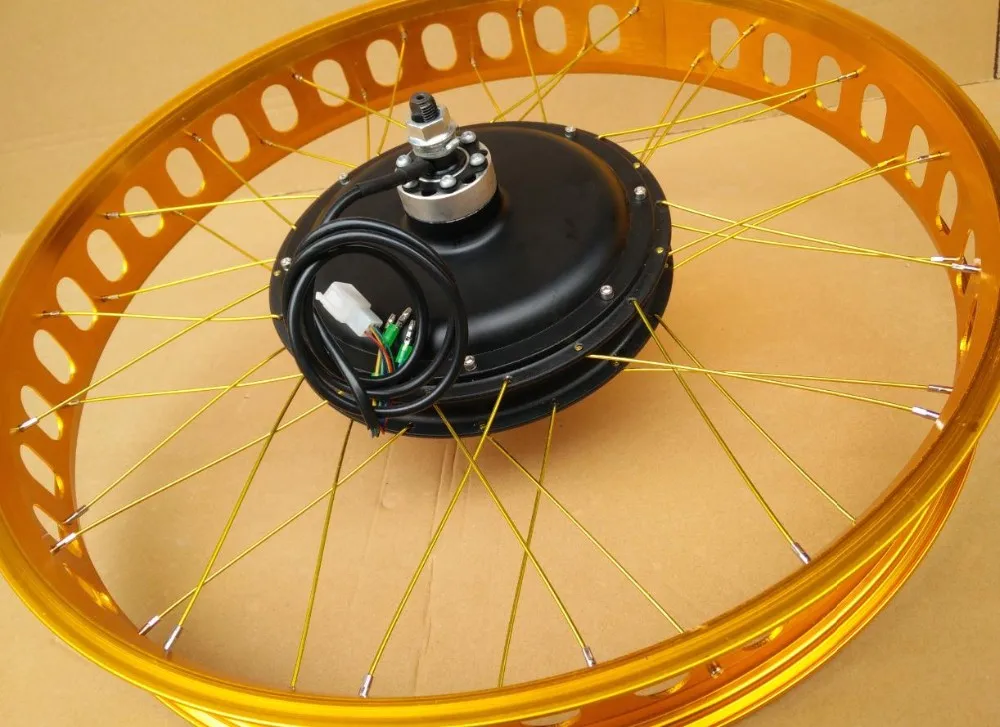 Excellent Kalosse Free FEDEX Electric Snow bike wheels 48V 1500W MTB motors 190mm beach Electric rear wheel 26*4.0inch tires 1 Excellent Kalosse Free FEDEX Electric Snow bike wheels 48V 1500W MTB motors 190mm beach Electric rear wheel 26*4.0inch tires 1