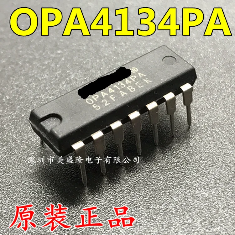 

10 pieces / lot Quality assurance OPA4134PA OPA4134 New original DIP-14
