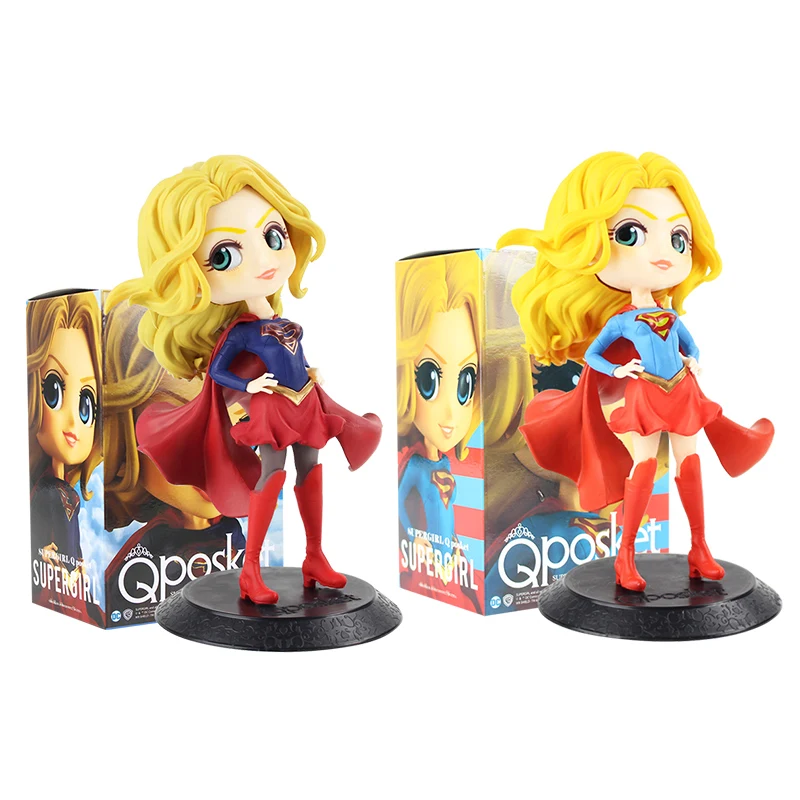 Q Posket DC Comics Supergirl Qposket кукла ПВХ фигурка Коллекционная модель игрушки|Игровые
