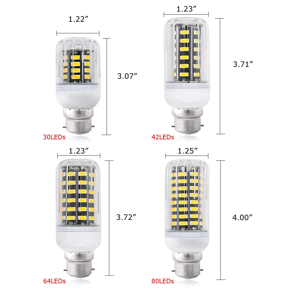 TSLEEN Высокая люменов светодиодный светильник E27 E14 B22 G9 GU10 7 Вт 9 Вт 12 Вт 15 Вт 20 Вт 25 Вт SMD 5733 кукурузная лампа 220 В люстра светодиодный светильник s Точечный светильник s