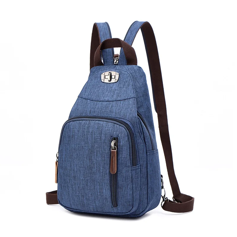 Single Strap Backpack Men Chest Across Body One Shoulder Backpacks