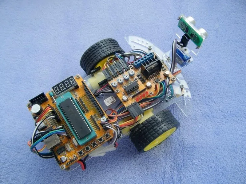 Мотор умный робот шасси автомобиля Комплект Скорость кодер батарея коробка 2WD для Arduino