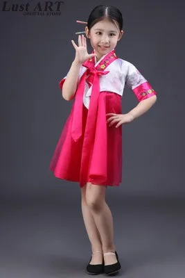 Ребенок Корейский ханбок дизайн Дети корейский ханбок платье для девочек Корейский ханбок корейский магазин одежды AA207