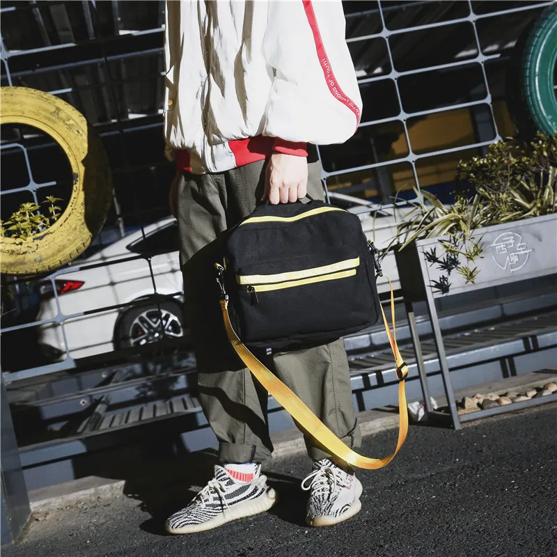 Menghuo CANVAS TOTE HANDBAG Women Messenger Bags Women's Multifunctional Travel Shoulder Crossbody Bag Letters Messenger BolsosQBST8121