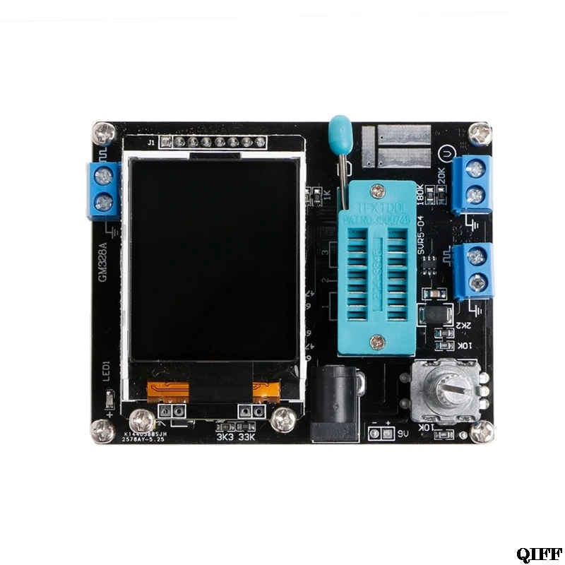M328 DIY Транзистор тестер LCR диод емкость ESR метр pwm генератор сигналов Mar28