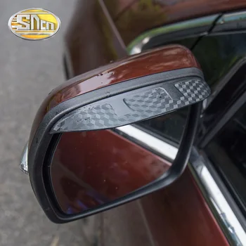 

2PCS For BMW X3 E83 F25 2006 - 2018 Car Rearview Mirror Eyebrow Cover Stickers Rain-proof Decoration Accessories Car-styling