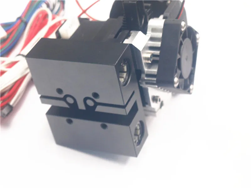 Todo o Metal Extrusora + Conjunto de Transporte Funssor Prusa Eixo Titan Aero Kit Completo 1.75 - 3mm 0.4mm Bico i3 Mk2 x 6 de transporte kit completo 1.75 3mm 0.4mm bico