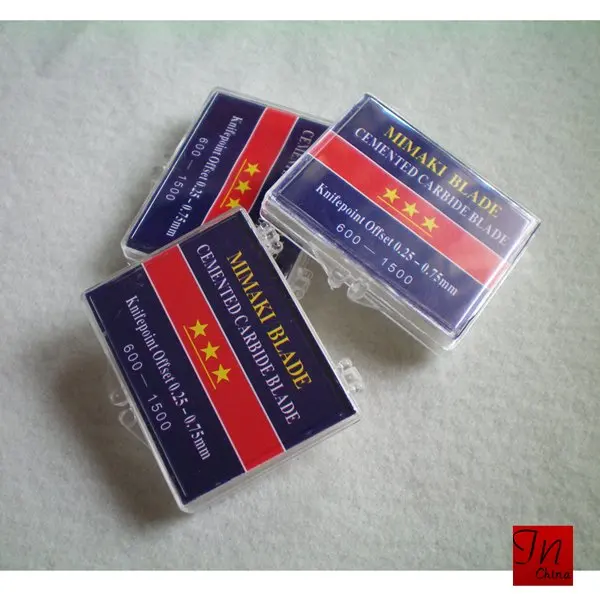 

Free shipping Cutting Plotter/Blades for Mimaki printer offset 45 degree or 60 degree or 30 degree 3pcs/box