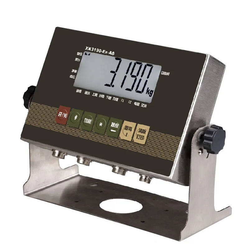 

XK3190-EX-A8 Stainless Steel Industrial Explosion-Proof Electronic Scale Instrument