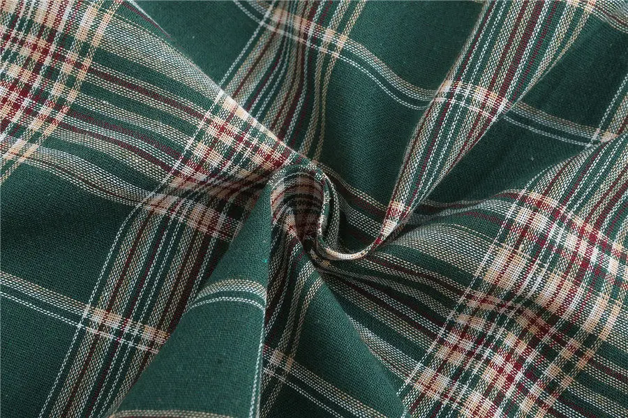 Gladiolus Harajuku Women Plaid Skirt Belt Tunic Button Decoration Green Empire Short Skirt 2019 Summer Mini Casual Skirts Womens (16)