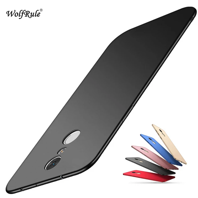 

WolfRule Xiaomi Redmi 5 Plus Case Redmi 5 Plus Cover Ultra-thin Smooth Back Protection Plastic PC Case For Xiomi Redmi 5 Plus